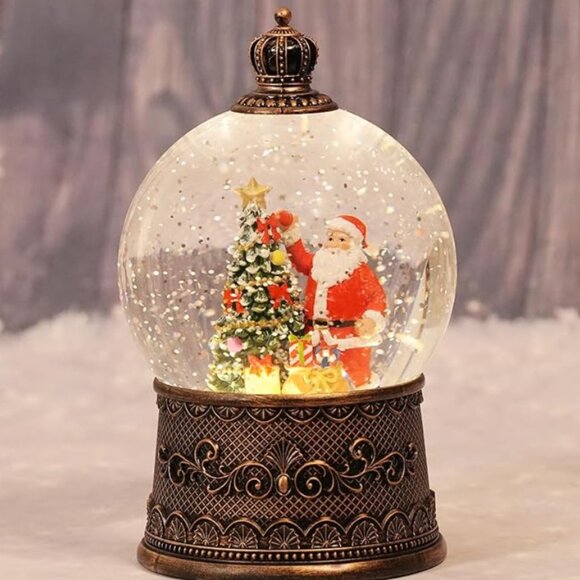Christmas Snow Globe with Santa Claus - Picture 5 of 6